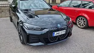 BMW I4 edrive40 msport -22 sapphire black metallic with ceramic coating