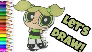How to Draw Bubbles ✨ | Powerpuff Girls Cute Drawing Tutorial Step by Step