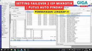 Internet Anti Down! Failover 2 ISP Pindah Otomatis di MikroTik