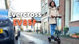 Cruising on my Evercross EV85F E-scooter | Review