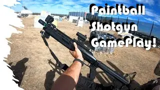 Using the T4E HDX 68 Pump Action Shotgun For Paintball!