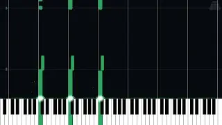 Train - GoldenEye 007 - Easy Piano Tutorial