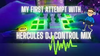 🔥Brandnew HERCULES DJ CONTROL MIX - My first mix attempt / DAWless Techno Jam