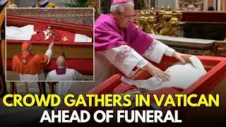 LIVE | Pope Francis Funeral: Crowds Gather For Pope Francis' Funeral Mass At The Vatican | N18G