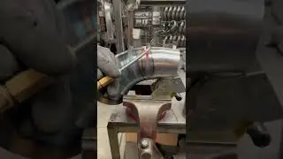Torchwelding a Honda CR500 conepipe exhaust