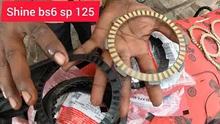 Honda Shine bs6 E20 suitable clutch plates price Shine clutch plate ki purni information in hindi