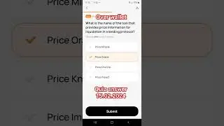 Over wallet quiz answer today 15.02.2024