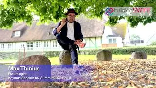 Keynote speaker at the buildingSMART International Summit: Max Thinius