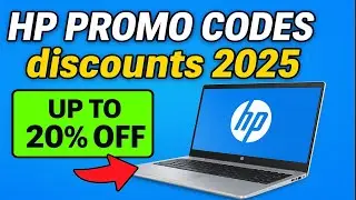 HP Promo Codes & Discounts 2025 | Save Big on Laptops, PCs & Accessories 💻✨
