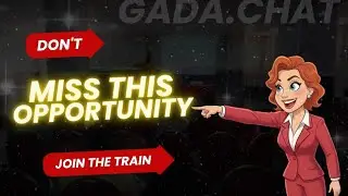 Don&rsquo;t Miss This! GADA Chat Is Growing Fast &mdash; Own a Piece of the Future Today
