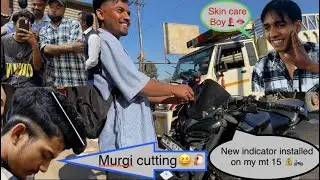 MT 15 new indicator installed💰|| daily vlog with friends || vlog 09 | @Amar_07_vlogs 