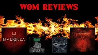 WOM Reviews - Fimbulvet / Malignea / Rotpit / Moon Oracle