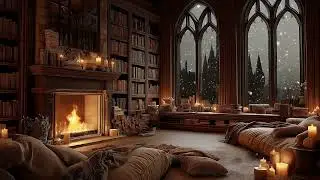 Cozy Fireplace Night 🔥 Soft Crackling Sounds to Help You Sleep Better