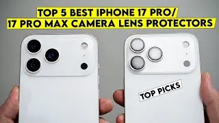 Best iPhone 17 Pro/17 Pro Max Camera Lens Protectors You Need in 2025🔥