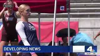 Transgender athlete competes in track and field state finals