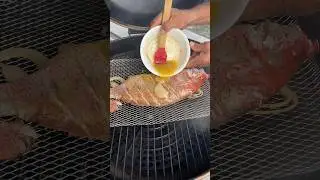 Grilled Red Snapper on the @recteq  Bullseye 🎯 🔥