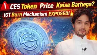 🚨 CES Token Price Kaise Barhega? IGT Burn Mechanism Exposed! 🔥 Meta Whale Programs Reality 💎