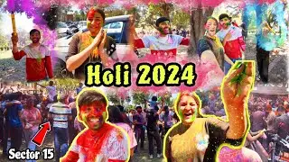 Holi In Chandigarh😍❤️