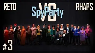 Let's Play SpyParty: Artful Agents - Episode 3 (ft. @Retromation)