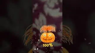 Paint Pumpkin 🎃 #shorts #games