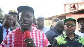 SOLUDO'S WORKING VISIT TO ONITSHA: TOUR WATER SCHEMES GOVT PROJECTS, GOVT FACILITIES AND OTHERS