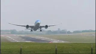 Boeing 777 Dreamliner and QATAR Boeing 777 Dreamliner watch smooth Departure from |BHX|