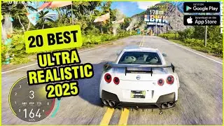 20 Mobile RACING Games With Insane ULTRA REALISTIC Graphics For Android And IOS