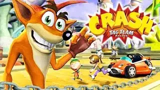 ЙЕТИ,ДИНОЗАВРЫ,ЛАВА И ГОНКИ - Crash Tag TeamRacing