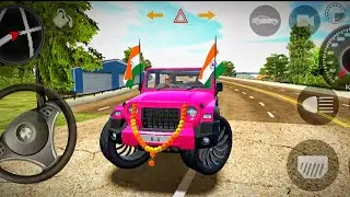 Modified Mahindra Thar Car Games: Indian Cars (Gadi Wala Game) - Thar Car Game Android Gameplay 2026