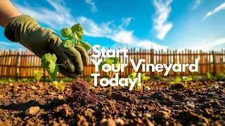 Planting Grapes for the First Time | Beginner Gardening Journey