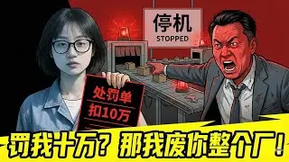 迟到2分钟被扣10万！《厂长罚我十万，我废他千万生产线》现实版职场复仇