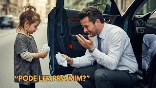 Menininha analfabeta pede leitura da carta da mãe — o milionário não esperava a verdade