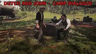 Dutch and John talk about Jack - RDR2 Camp Dialogue