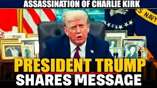 US President Donald Trump shares a message on assassination of Charlie Kirk