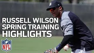 Russell Wilson Spring Training Highlights with Yankees | NFL