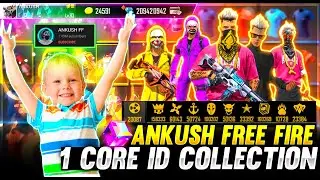😱ANKUSH FF ID COLLECTION ??  || 💥RICHEST ID COLLECTION 🤯 || 💥2 ND TO ALL ELITE 🤯|| AJ JEFFY GAMING