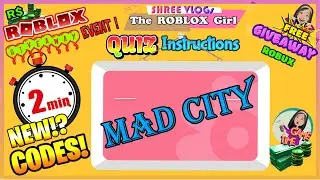 ⏱️ 🚗 Mad City New Codes September Update Codes ⏱️ 🚘 NEW Adversary Vehicle Codes latest
