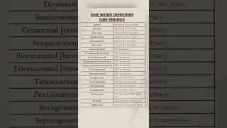 One word denoting Time period #ssc#english#ssccgl#sscchsl#upsc#shorts#osssc#trending#education#viral
