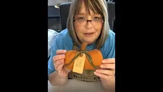 Making a Prim Pumpkin Using Our Muslin Blanks