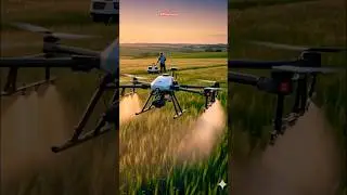 Modern Drone Technology | This Changes Everything! 🚀 High-Tech Drone Spraying at HR FARMING #shorts