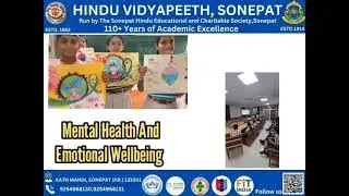 Mental Health & Emotional Wellbeing #mentalhealth #emotionalwellbeing #hvp #hinduvidyapeeth 