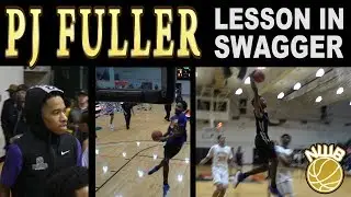 PJ Fuller '19 Garfield High (Seattle) got swag walkin in, warming up & settin it off