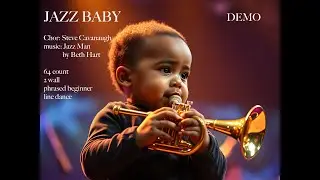 Jazz Baby line dance - Demo