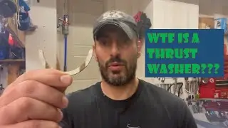 Talking about Thrust Washers and Torquing down the mains on the Audi Crank