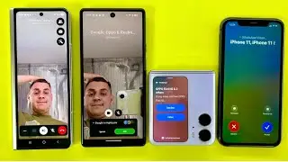 Incoming Outgoing Calls WhatsApp/ WhatsApp Group/ WhatsApp Video Call OPPO N2 Flip,Pixel 6,iPhone 11