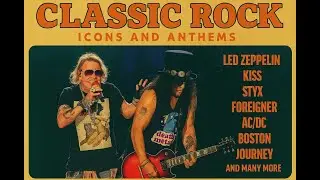 Rock Classics Arena Anthems Mix | Guns N' Roses, Aerosmith, Queen