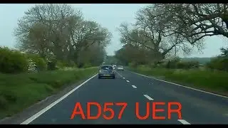 BWM AD57 UER on A1079 near head-on
