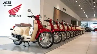 Finally Honda Super Cub 2025 FINALLY Revealed &ndash; The Legendary Icon Just Got a Game-Changer Upgrade!