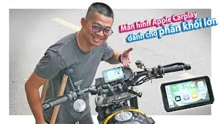 Đánh giá màn hình Carplay dành cho xe mô tô phân khối lớn Chigee AIO-5 Lite