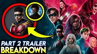 TITANS SEASON 4 Part 2 Trailer Breakdown - Red Hood RETURNS, New Robin Suit & MORE!!